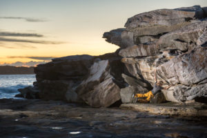 Martijn van Eijkelenborg, bouldering, Cape Banks, Sydney