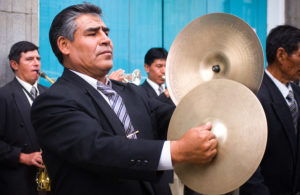 Street Musicians, Rio Bamba, Ecuador