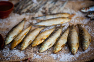 Salted fish, Tarragona, Spain