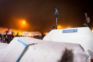 Adrian Tell, frontflip no hander, White Style, Leogang, Austria