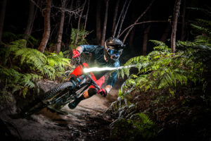 Dragging light with James Hall, EWS rider