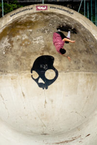 Chris Cab ripping it up at the Cradle in Brixlegg, Austria.