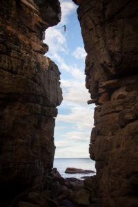 Shane Yates, Highlining, Sydney, Australia